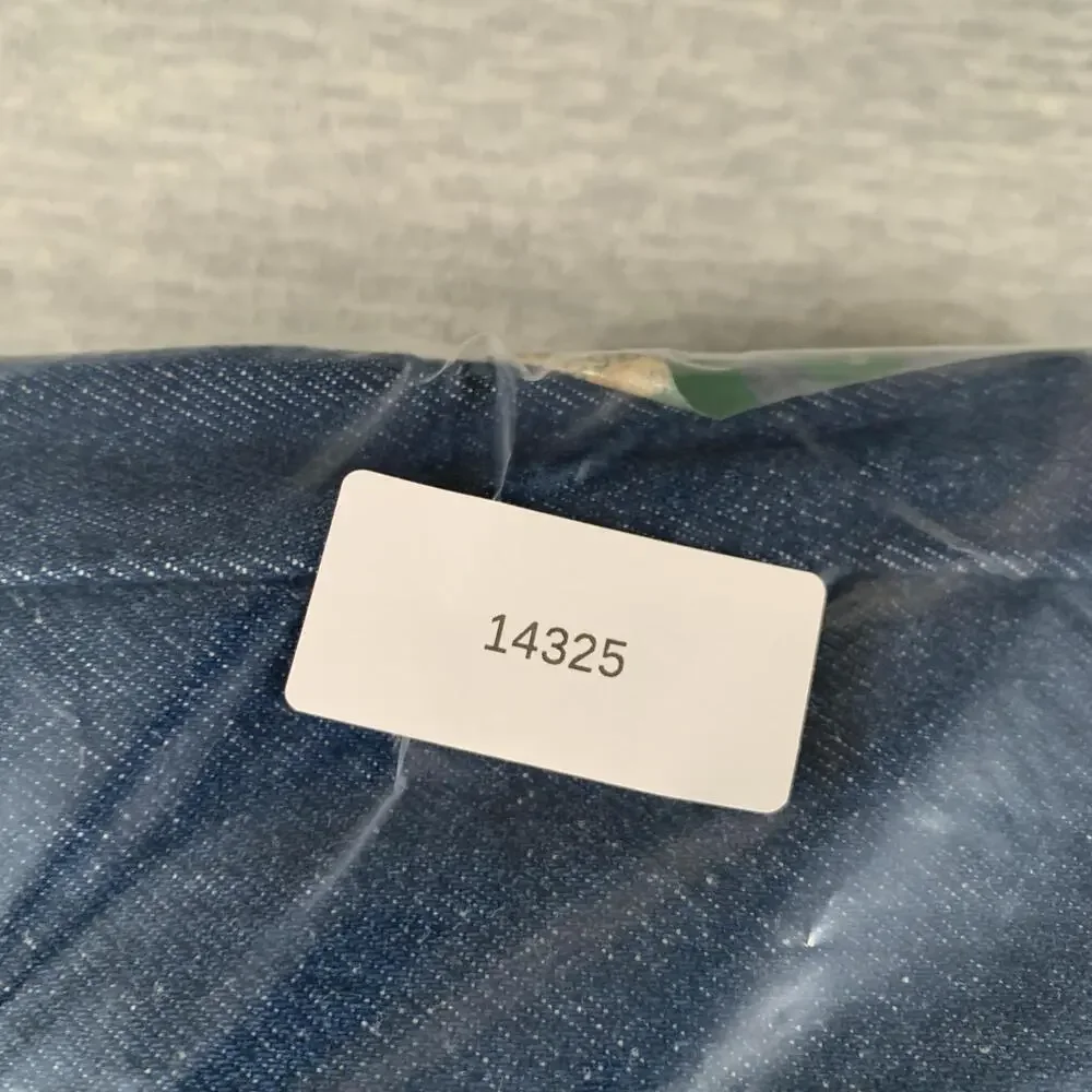 L.L.Bean Jeans Mens 42x29 Blue Comfort Waist Relaxed Straight Leg Denim 5 Pocket